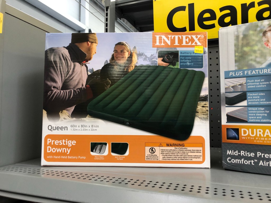 Walmart Clearance Finds Intex Twin Air Bed Only 21 (Regularly 50