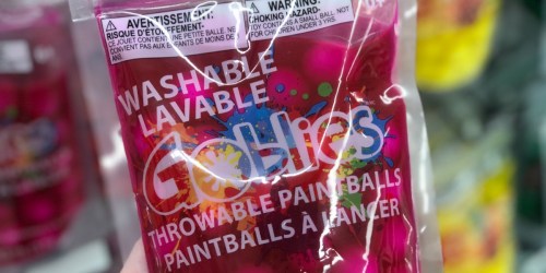 Goblies Throwable & Washable Paintball Packs Just $3.75 (Regularly $7) at Michaels