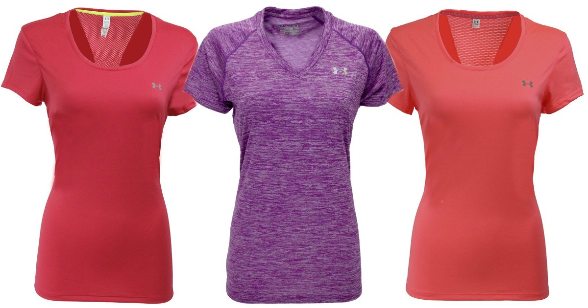 womens under armour shirts
