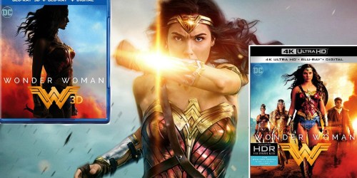 Wonder Woman 3D Blu-ray or 4K UltraHD Just $19.99 (Regularly $30)