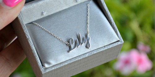 This Zales Personalized Name Necklace Makes a Great Gift & It’s Only $20 Shipped