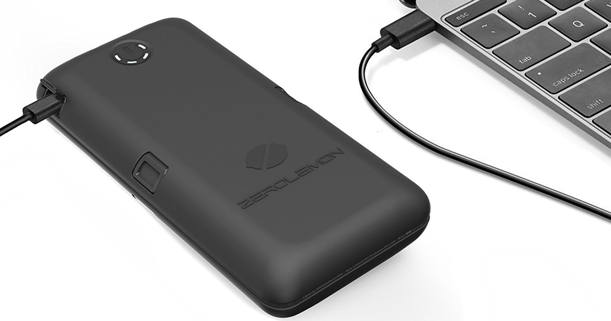 Amazon ZeroLemon Portable Charger Just 38.99 Shipped (Charge iPhones