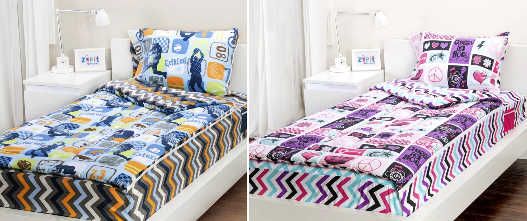 zoomie kids bedding