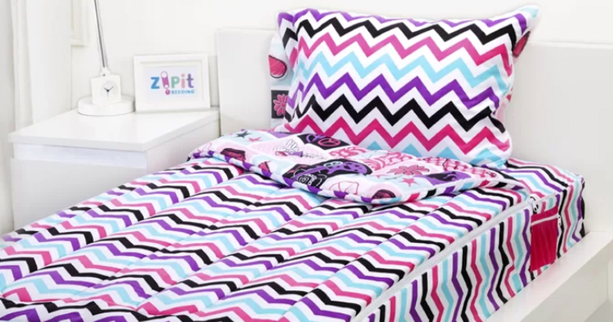 Zipit Bedding: Get Your Kids to Make Their Beds Every Day! - This