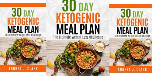 FREE 30 Day Ketogenic Meal Plan Kindle Edition eBook