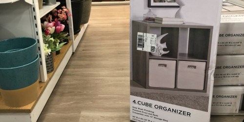 Kohl’s: 4-Cube Storage Organizer Just $15.97 (Regularly $90)