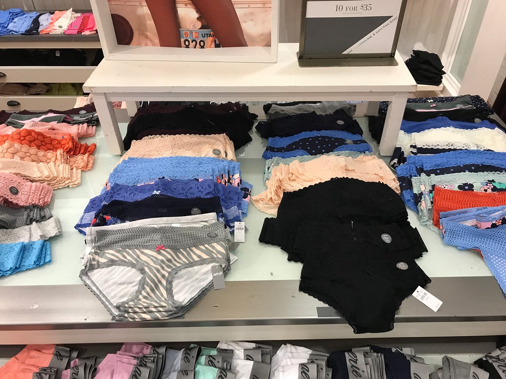 TEN Pairs of Aerie Underwear Just 25 Shipped Only 2.50 Each