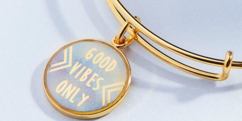 Alex and Ani Good Vibes Charm Bangle Only $18 (Regularly $32) & More