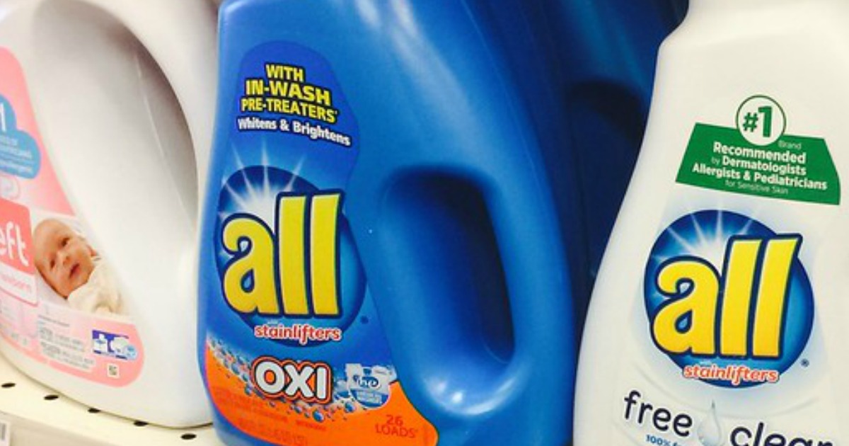 all Liquid Laundry Detergent with OXI Just 2.84 Shipped on Amazon