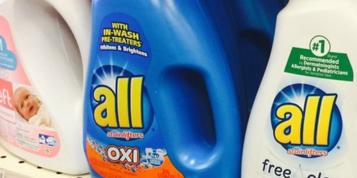 all Liquid Laundry Detergent with OXI Just $2.84 Shipped on Amazon