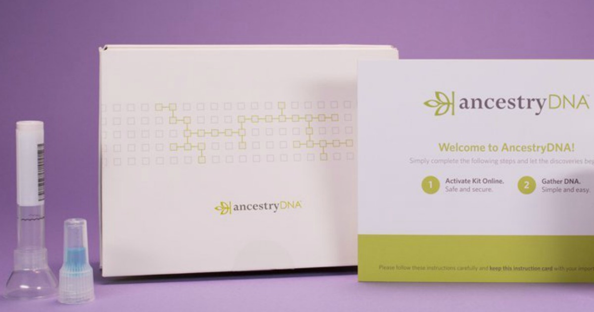 AncestryDNA Genetic Testing Kit Only $68.95 Shipped (Regularly $100) & More