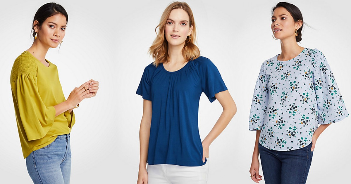Ann Taylor Spring Tees Only $14.99 Shipped (Regularly $50) + More
