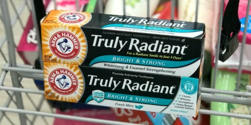 FREE Arm & Hammer Toothpaste, Garnier Whole Blends 50¢ & More at Rite Aid (Starting 4/29)