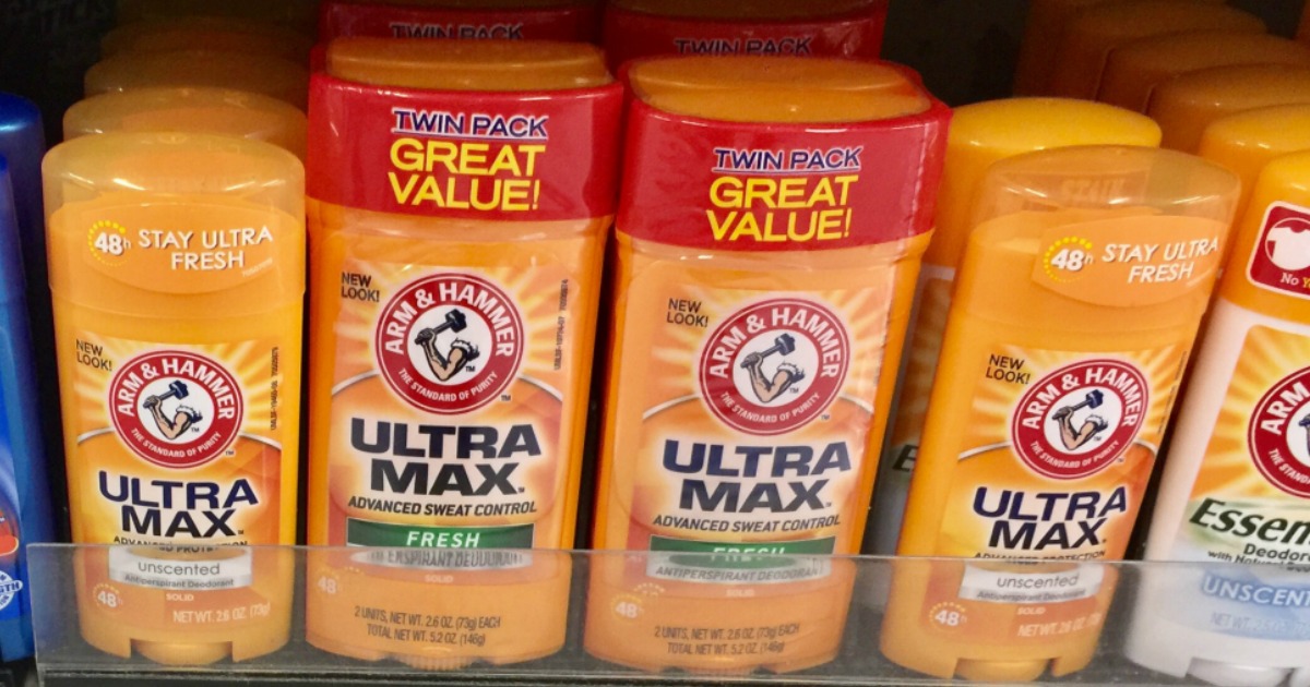 Arm & Hammer Deodorant Only 99¢ + FREE Store Pickup