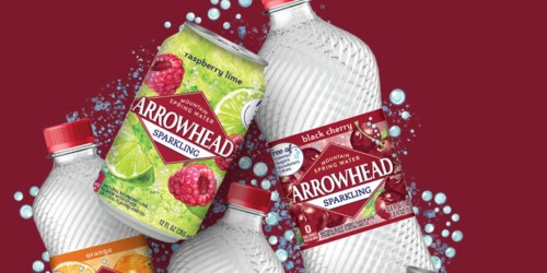 FREE 8-Pack of Sparkling Natural Spring Water (Arrowhead, Ice Mountain, Deer Park & More)