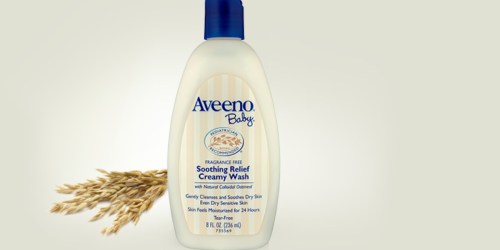 Aveeno Baby Soothing Relief Creamy Wash Just $2.97 (Ships w/ $25 Amazon Order)