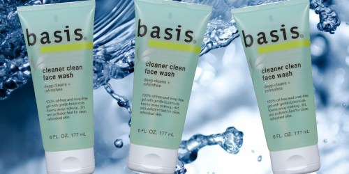 Basis Face Wash 4-Pack Only $10.37 Shipped on Amazon (Regularly $22) | Just $2.59 Each