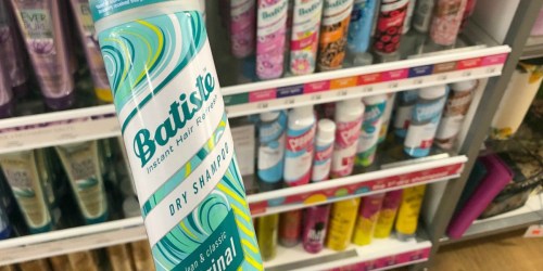 Amazon: Batiste Dry Shampoo 3-Pack Just $11.47 Shipped (Only $3.82 Per Can)