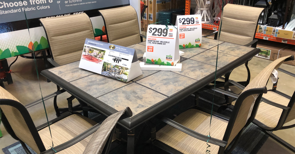 Hampton bay belleville patio set hot sale