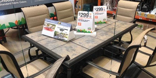 Home Depot: 7-Piece Sling Patio Set as Low as Only $299 (Regularly $499)