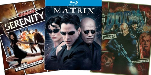 Best Buy: Limited Edition Steelbook Blu-rays and DVDs Just $7.99 (Matrix, Serinity & More)