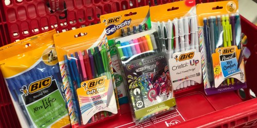 New $1.50/2 BIC Stationery Products Coupon = Just 36¢ Per 10-Pack Pens at Target & More