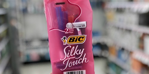 NEW $3/1 BIC Silky Touch Razors Coupon = FREE Razors At Walmart & More