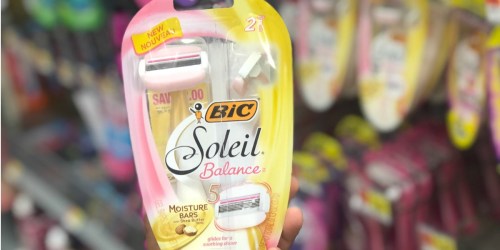 High Value $4/1 BIC Soleil Balance Razor Coupon = ONLY $1.97 at Walmart