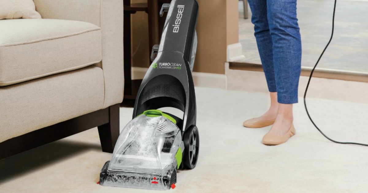 Amazon Bissell Turboclean Pet Carpet Cleaner Machine Only 74.99
