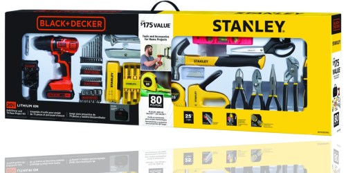 79-Piece Stanley and Black + Decker Home Project Kit Only $59.97 Shipped ($175 Value)