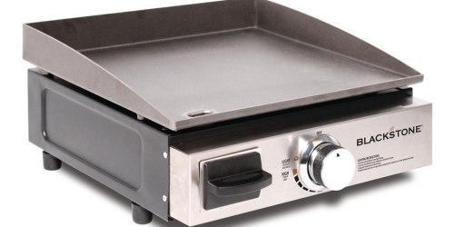 Blackstone 17″ Table Top Portable Propane Gas Griddle Only $49 Shipped (Regularly $74)