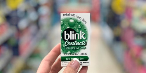 Blink Contacts Eye Drops Just $1.29 at Walgreens (Regularly $7+)