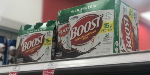 50% Off Boost Nutritional Drinks After Target Gift Card