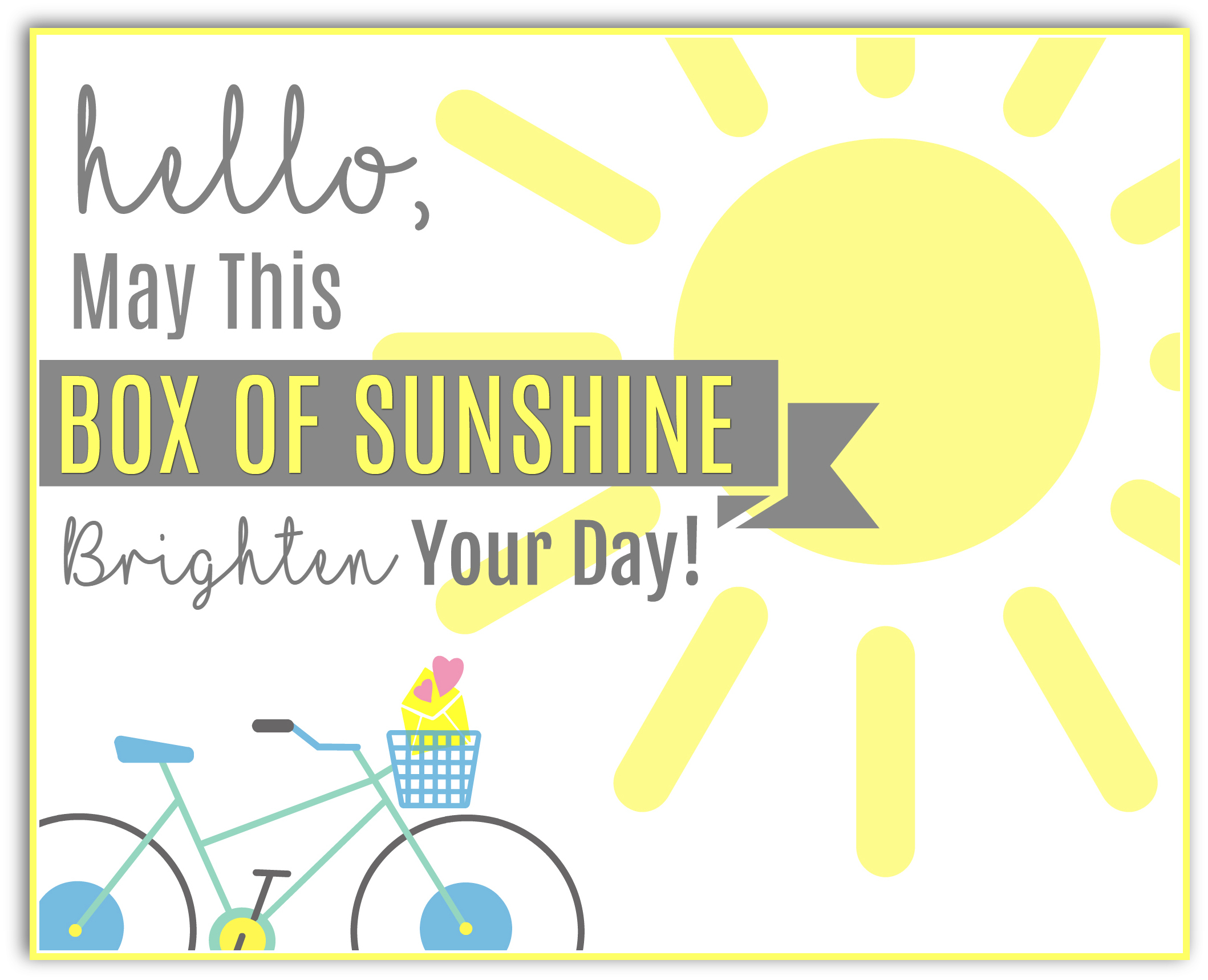 Brighten Someone's Day with a Box of Sunshine Hip2Save