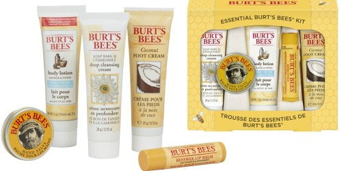 Burt’s Bees Beauty 5-Piece Gift Set Only $6.95 at Amazon (Ships w/ $25 Order) + More