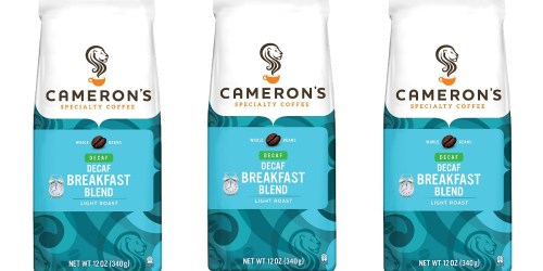 Amazon: Cameron’s Decaf Ground Coffee 12oz Bag Just $4.72 Shipped