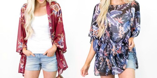 Kimonos as Low as Only $11.97 Shipped (Regularly $25)