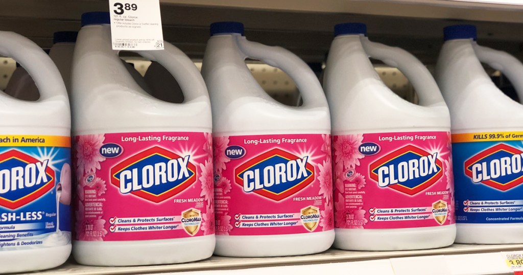 40 Off Large Clorox Bleach Bottles at Target