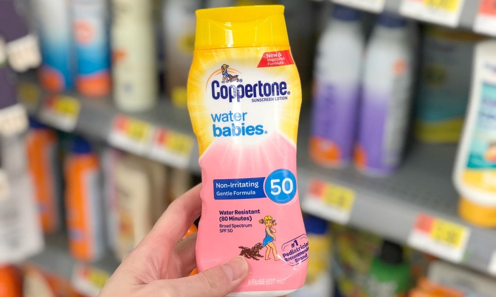 coppertone water babies spf 50 sunscreen at walmart hip2save