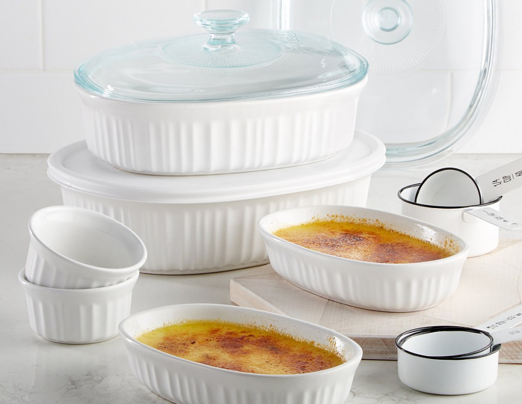 Macy’s Corningware 10Piece Bakeware Set Just 29.99 (Regularly 80)