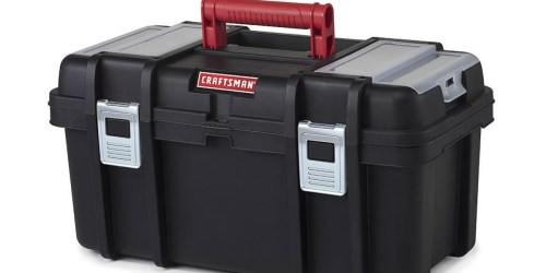 Sears.com: Craftsman 19″ Tool Box with Tray Just $9.99 (Regularly $20)