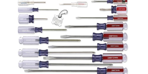 Craftsman 17-Piece Screwdriver Set Only $26.99 + Get $13.49 Back in Shop Your Way Points