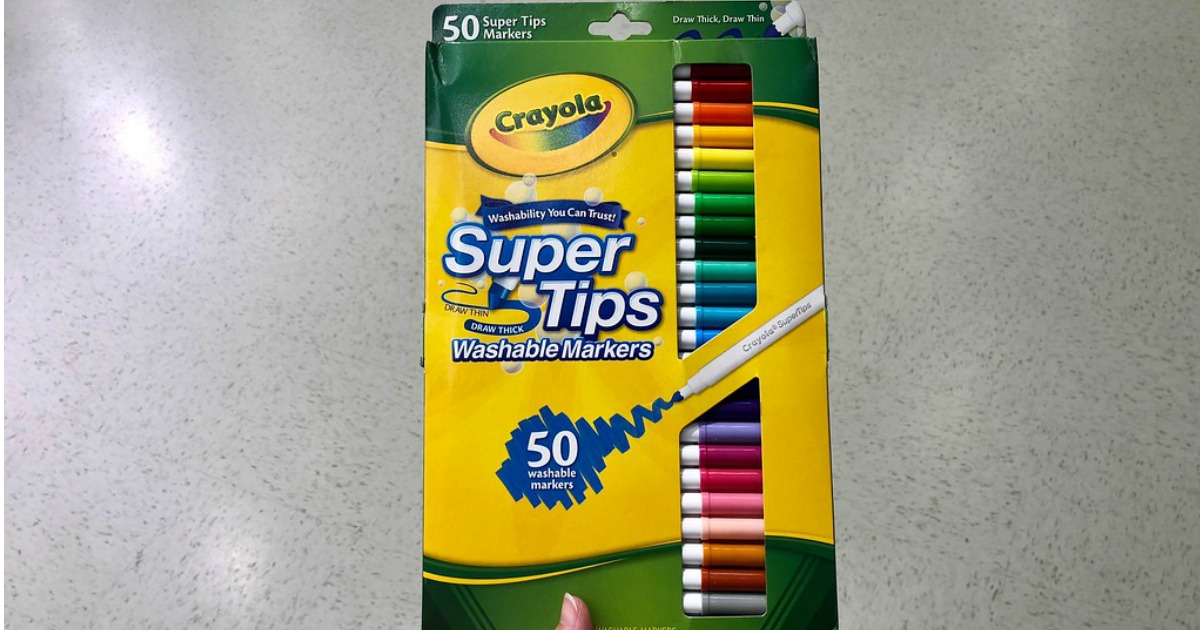 Crayola Pip-Squeaks Telescoping Marker Tower 50 count