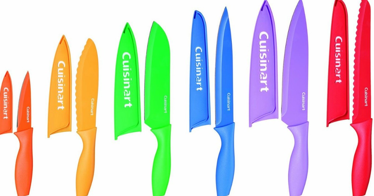 Amazon Cuisinart Advantage Color Collection 12Piece Knife Set ONLY 11.85 (Best Price)
