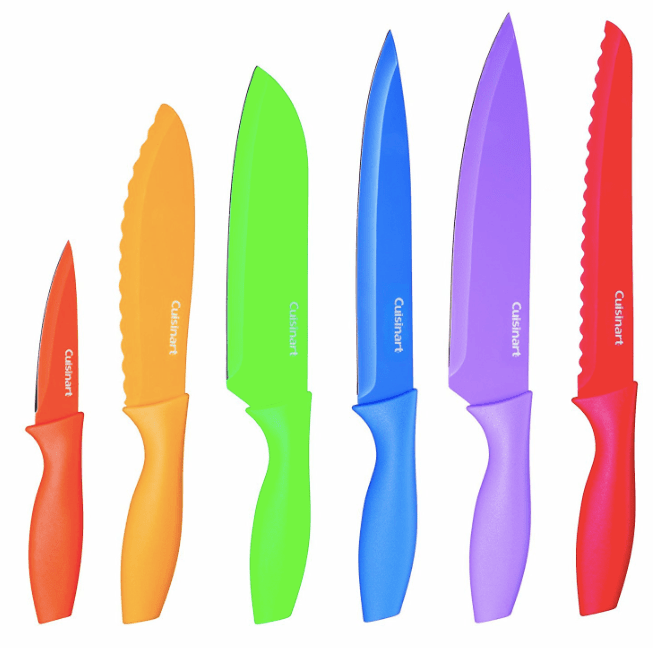 cuisinart-12-piece-knife-set-red-orange-yellow-green-blue-purple