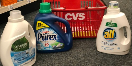 Purex Laundry Detergent 100 Loads Only $3.79 After CVS Rewards + More