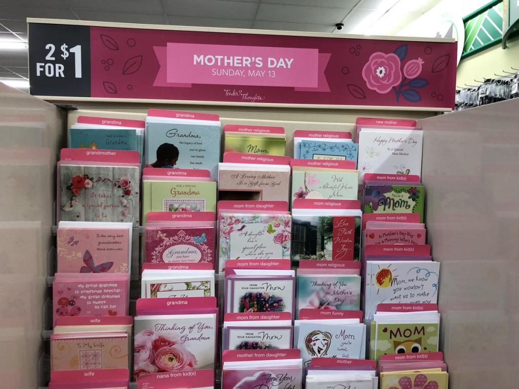 Mother's Day Dollar Tree Finds Handmade Greeting Cards, Gift Bags