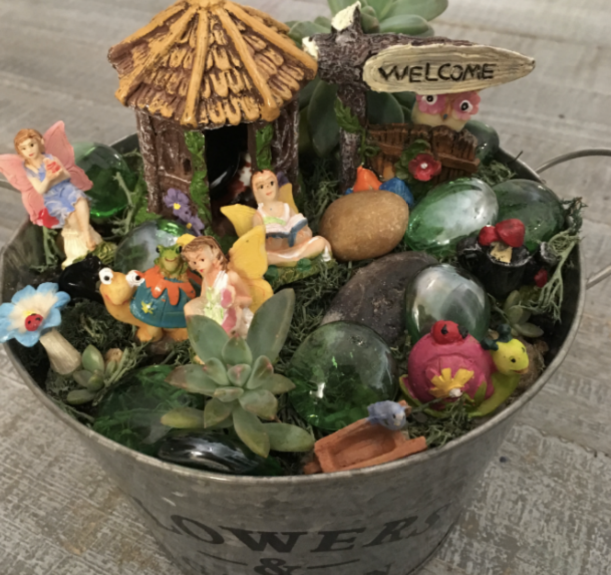 fairy garden forest figurines dollar tree