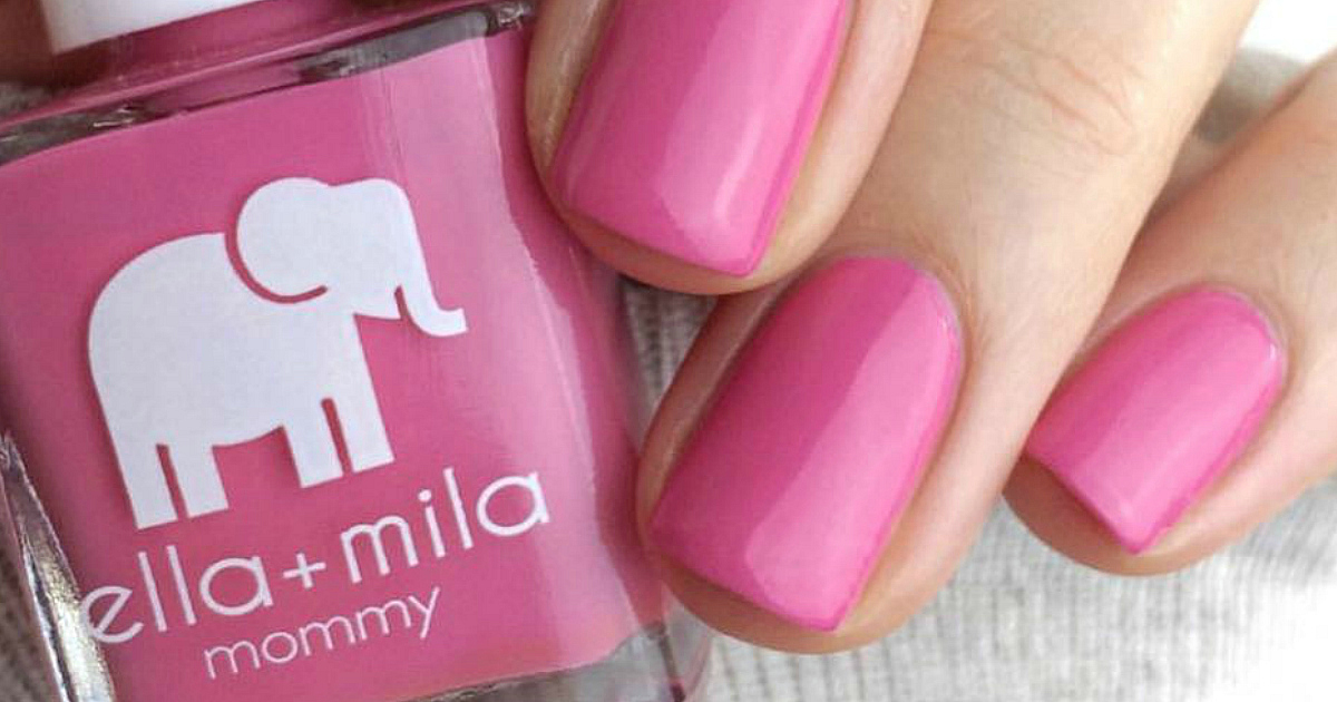 Ella + Mila Mommy & Me Nail Polish Set Just 9.60 Shipped (Fun Mother's