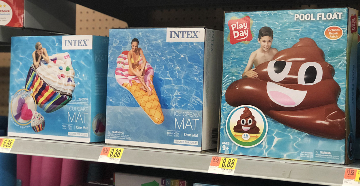 Poop emoji pool sales float walmart